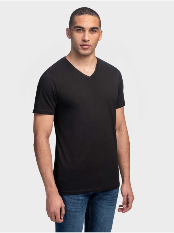 New York T-shirt, 2-pack Zwart