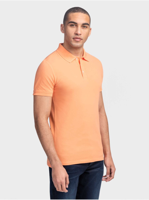Marbella Poloshirt, Fresh orange