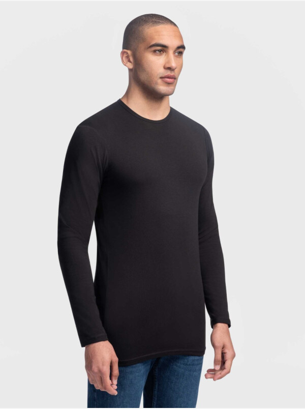bevolking strijd Altijd Oslo Longsleeve Shirt Zwart 1-pack kopen? Extra lang | Girav