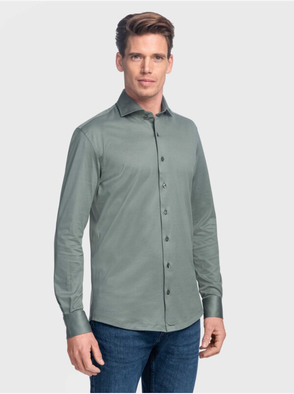 Bergamo Jersey Shirt, Metal green