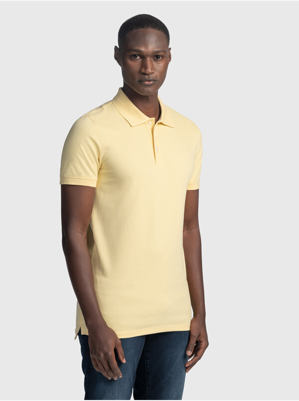 Marbella Poloshirt, Light yellow