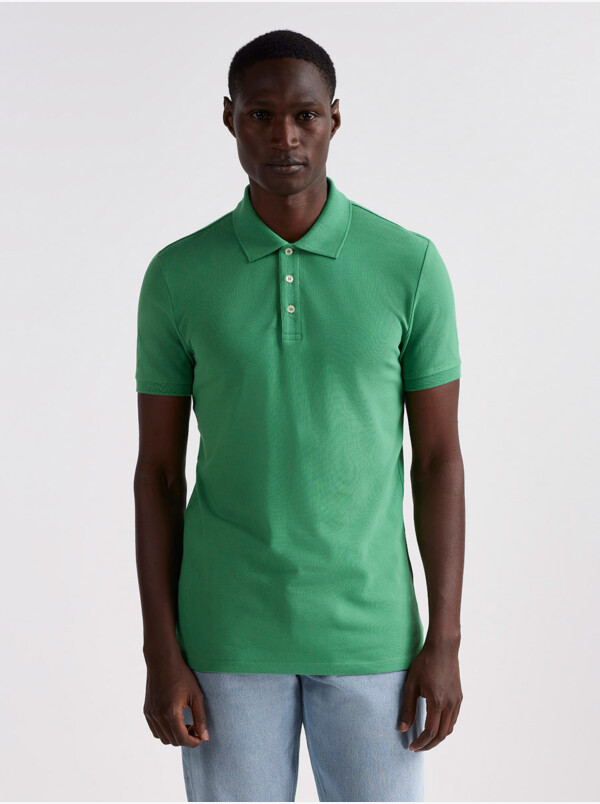 Marbella Slim Fit Poloshirt, Fresh green