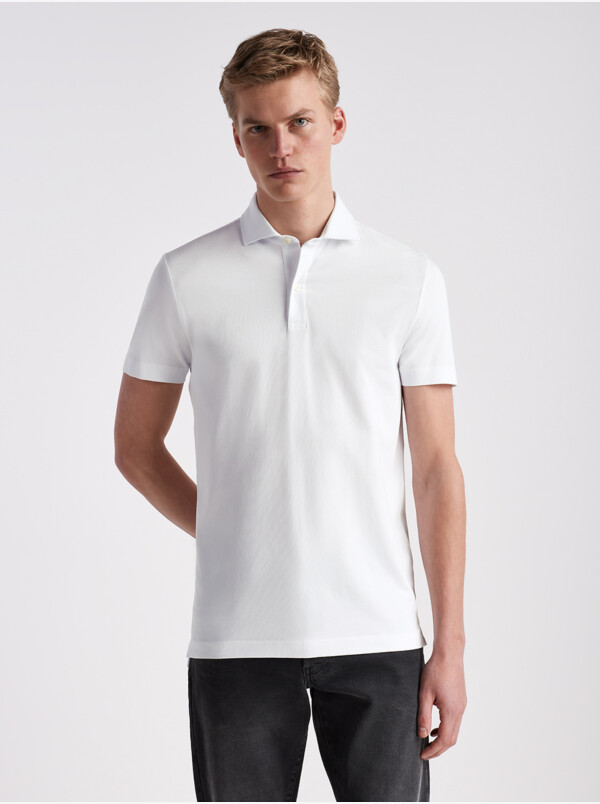 Cape Town Jersey Polo, Wit