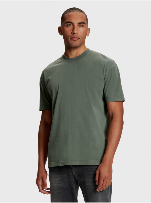 Dallas oversized T-shirt, Metal green